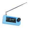 Mini Radio Receiver 1.9 Inch IPS Color Screen Portable AM FM LSB USB All Band Receiver for Travel Hiking Camping