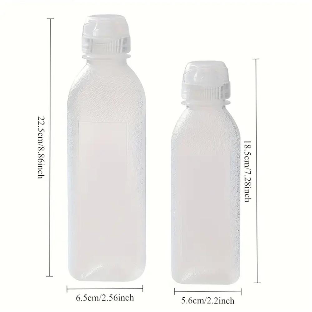 Condiment Squeeze Bottle Refillable Multi-functional Lightweight PP Condiment Squeeze Bottle for Baking 300ML 500ML