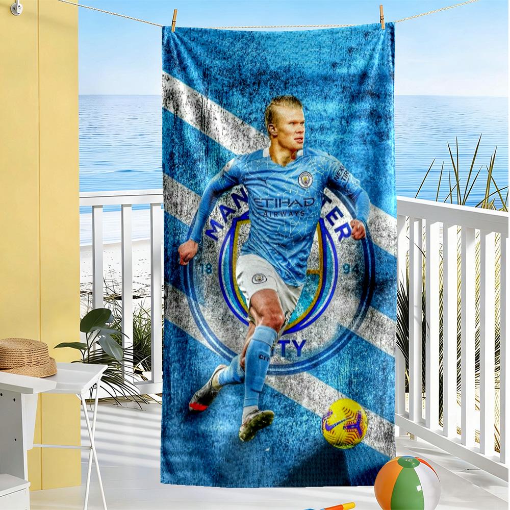 Haaland's Brilliant Performance Beach Towel Super Soft & Absorbent Comfortable Lightweight