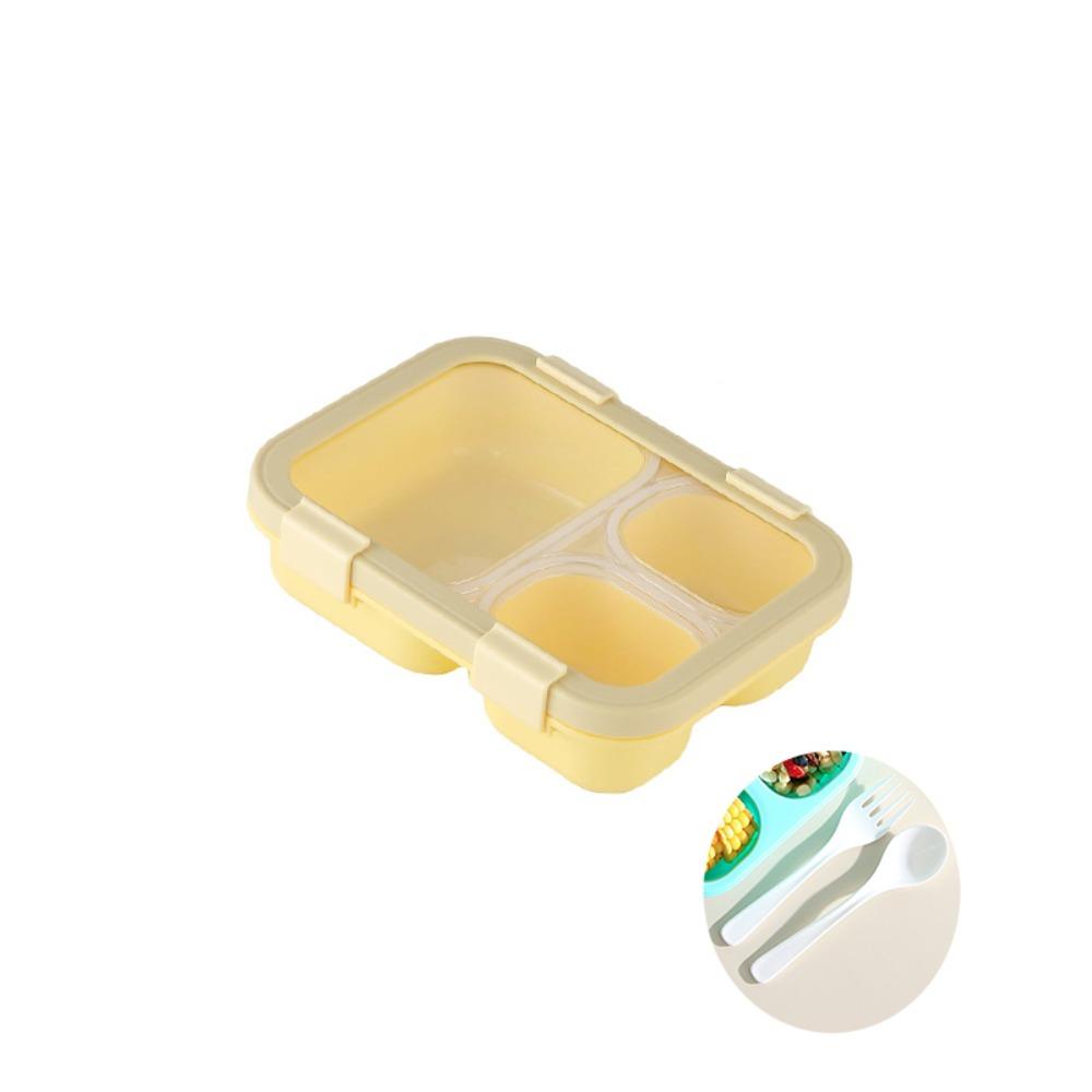 with Tableware Macaron Color Lunchbox With Tableware Camping Food Container  Kitchen Supplies