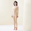 Seamless Thermal Underwear Set Women's Thermal Underwear First Layer Thermal Top 2pcs Suit Winter Thermo Clothing Ladies Thin