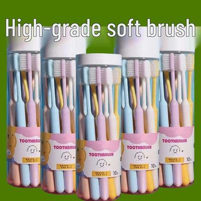 Premium Soft-Bristle Toothbrush for Adults – Universal Design with High-Density, Shed-Free Bristles for Gum Protection