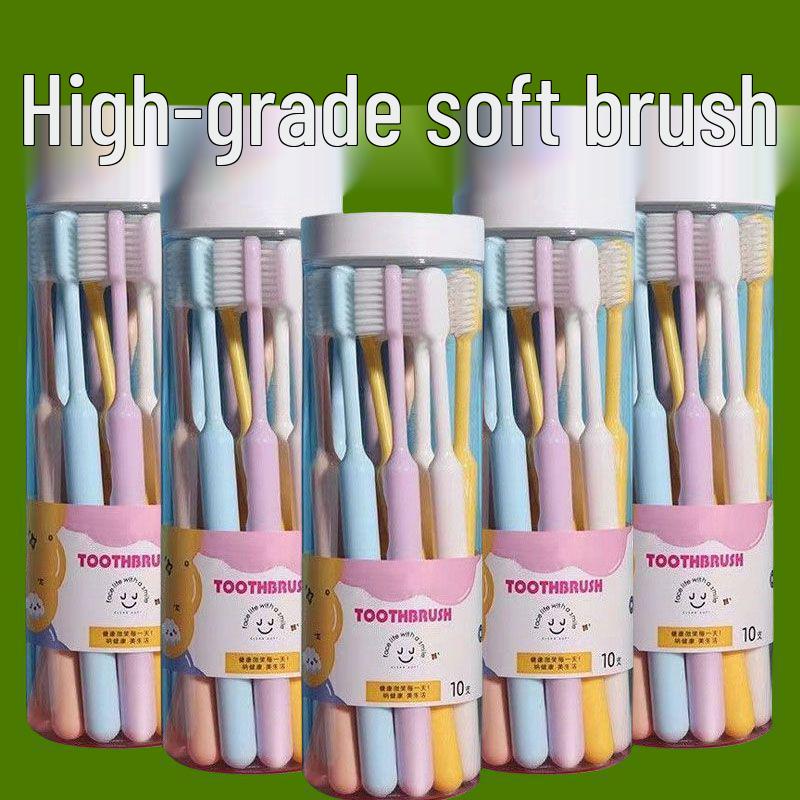 Premium Soft-Bristle Toothbrush for Adults – Universal Design with High-Density, Shed-Free Bristles for Gum Protection