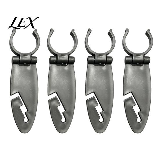 Durable Paddle Board Accessory 2/4Pcs Kayak Fixing Clip, Universal Clip Holder, Plastic Clamp,