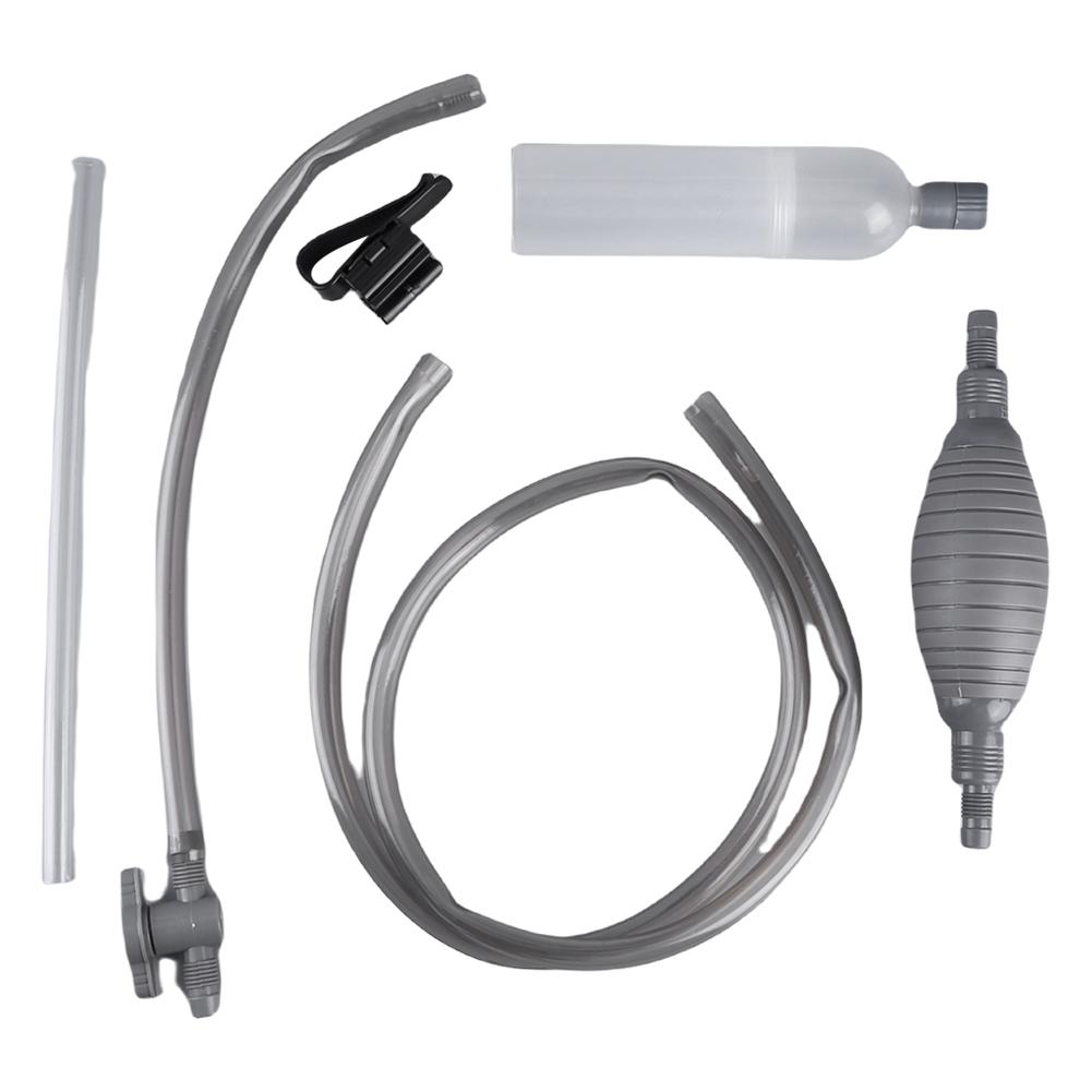 Aquarium Water Cleaner Adjustable Fish Tank Siphon Cleaner Reusable Aquarium Manual Water Changer for Cleaning Sand Stone Washer