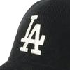 New Era 920LS Micro Corduroy Los Dod Black 9TWENTY MLB Micro LA Black Cap, M/L, Corduroy,