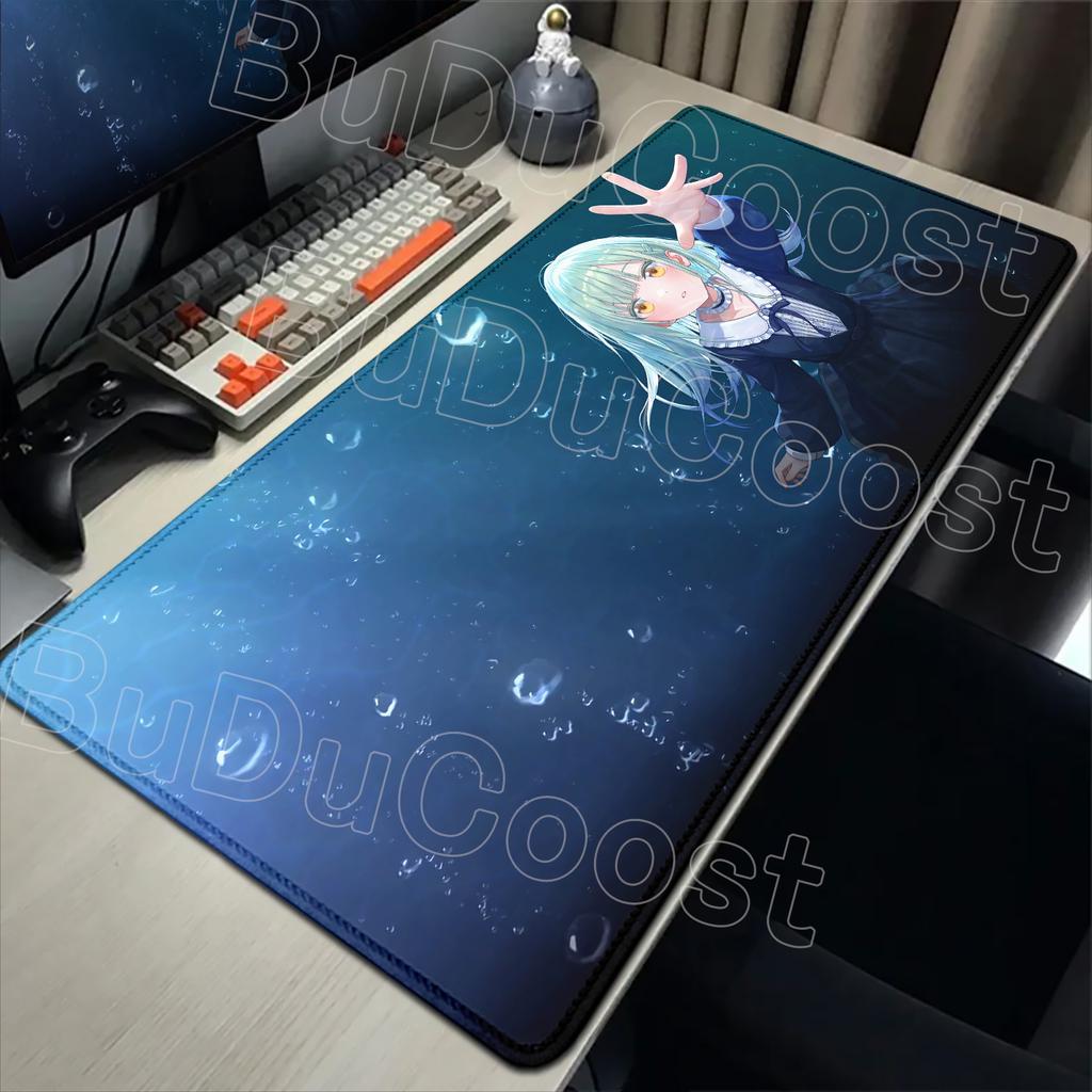 BangDream Ave Mujica Sakiko Togawa Mutsumi Wakaba Mouse Pad Anime Girl Mouse Mat XXL Large Mousepad Keyboard Pad Desktop Carpet