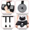 2Pcs T Bar Row Straps Multifunction Fitness Ropes Wear Resistant Strong Load-bearing Heavy