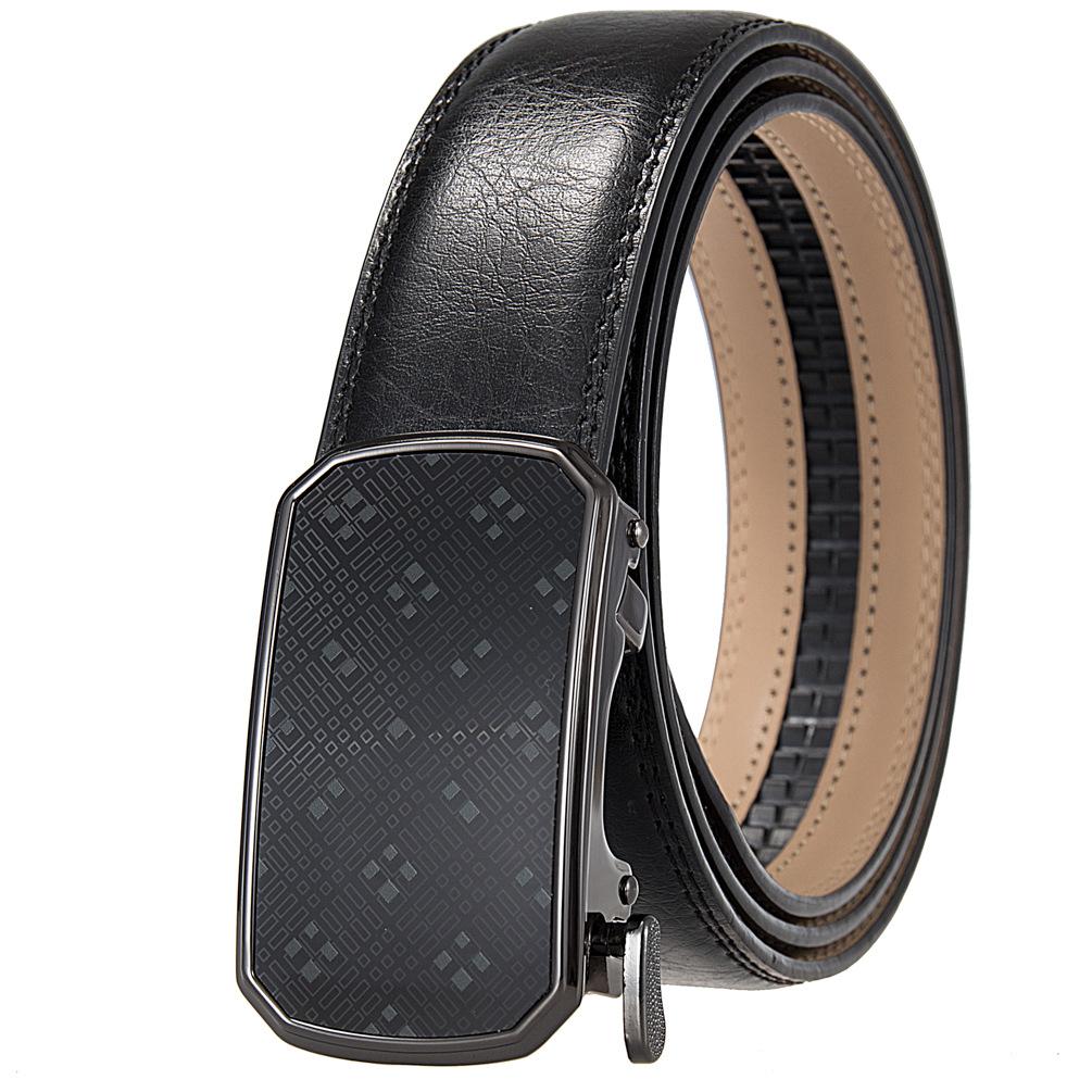 Curea de modă pentru bărbați, purtând curea cu cataramă automată Ly36-8049