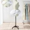 Lolita Bustle Skirt White Padded ShellLike