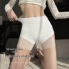 2025 Women's Ice Silk High-Waisted Tummy Control Safety Shorts: Seamless, Breathable & Anti-Exposure