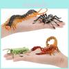 Spider Butterfly Insect Replicas With Pvc Material For Learning And Toy Collection