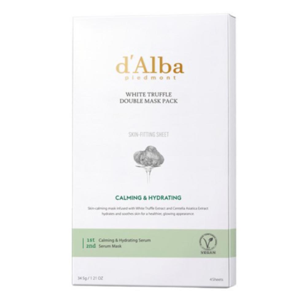 

Dalba White Truffle Double Mask Pack (4 Sheets × 2 Sets)