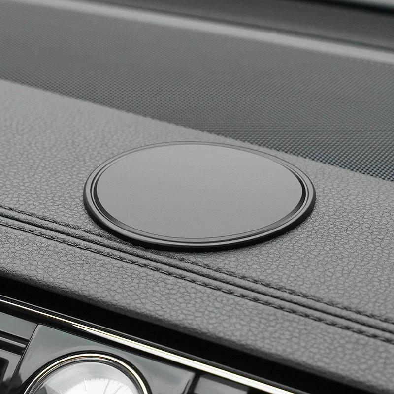 Round Car Dashboard Ornaments Fixed Stable Sticky Non-slip Highly Adhesive Pad Anti-Slip Auto Accessories