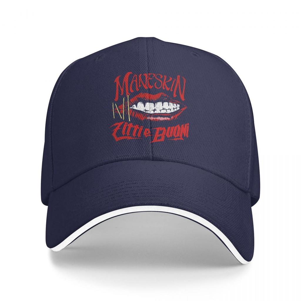 Baseball Caps Rock Band Maneskin Tour Fans Support Customized Female Male Outdoor Summer Caps