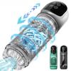 2025 New Automatic Blowjob Male Masturbator Penis Pocket Pussy with 4 Pump 7 Sucking 7 Rotating 7 Licking LCD Display Adult Sex Toys Man