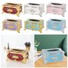 Antique Tissue Box Cover Napkin Storage Box Car Tissue Box Tissue Box Holder for Office Wine Cabinet Bathroom Restaurant Cafe
