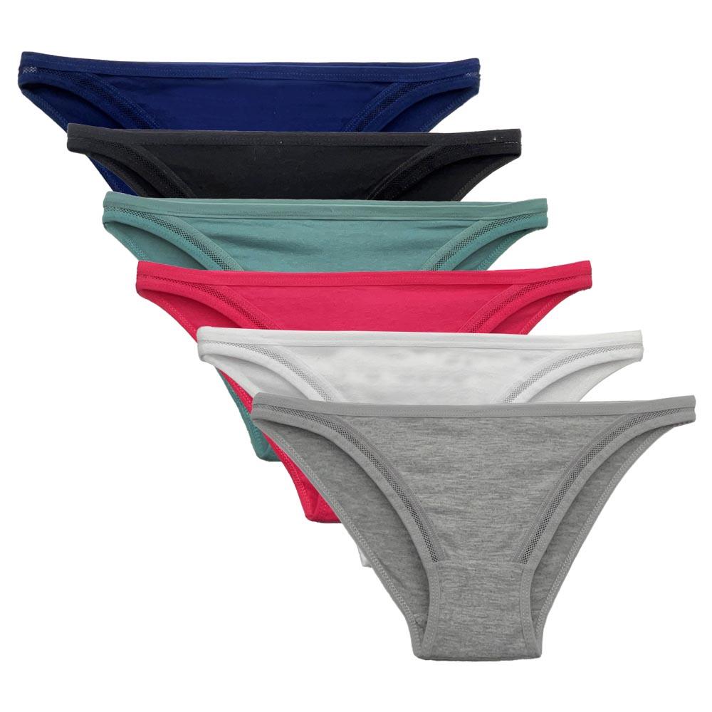 5 Pcs/Kit Women Cotton Panties Sexy Lace Lingerie Low Waist Underwear Girls Briefs M-XL Underpant