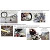 Universal High-End Bicycle & Tricycle Mechanical Speedometer