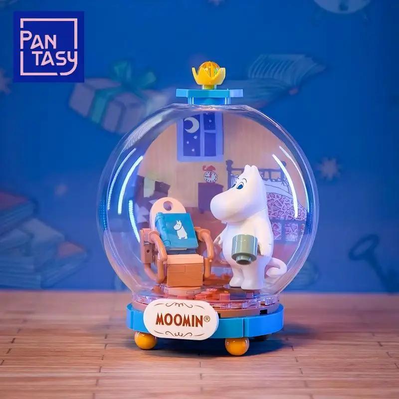 

Pantasy Moomin Wonderland Building Blocks Collection Street Scene House Assembly Toys Models Desktop Decoration Children s Gifts No original box