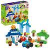 Plastic Construction Set Mega Bloks Eco House HCG36