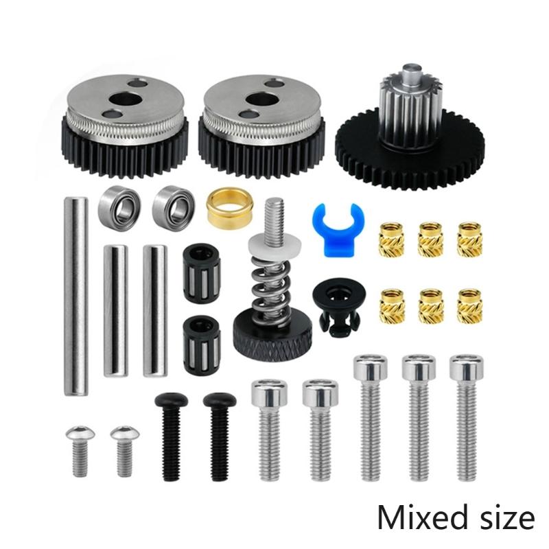 3D Printer Gear Part HGX Extruder Kit High Hardened Steel HGX-extruder For 3/5 Cr10 Printers