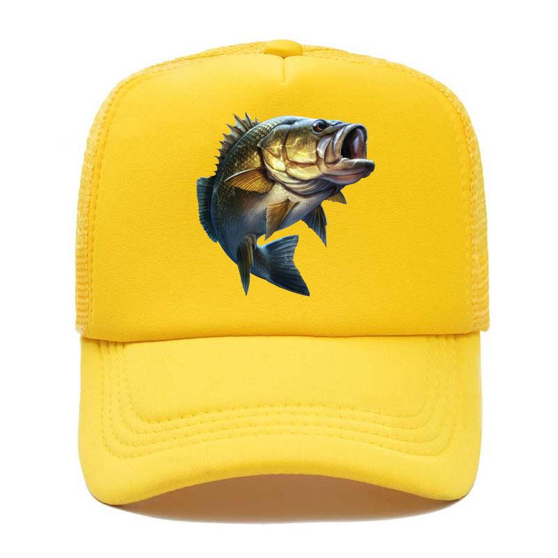 WTF Where's The Fish WTF Where's The Fish Trucker Hat - Funny Mesh Cap For Fishing I Fish And I Know Things Hat