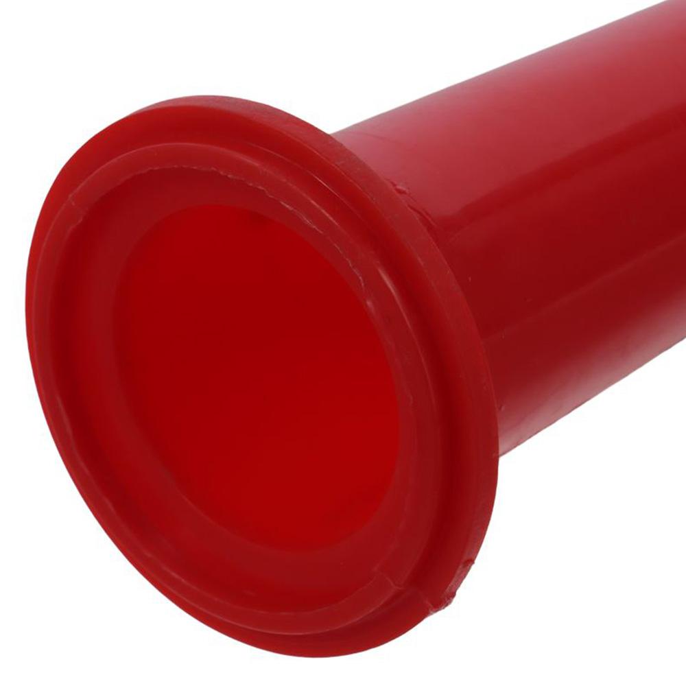 Duză de adeziv structural de 300 mm/11,8 in, duză roșie din cauciuc moale pentru etanșarea cârnaților