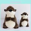Adorable Japanese Otter Plush Toy With Cute Closed Eyes Perfect For Childrens Sleep And Comfort