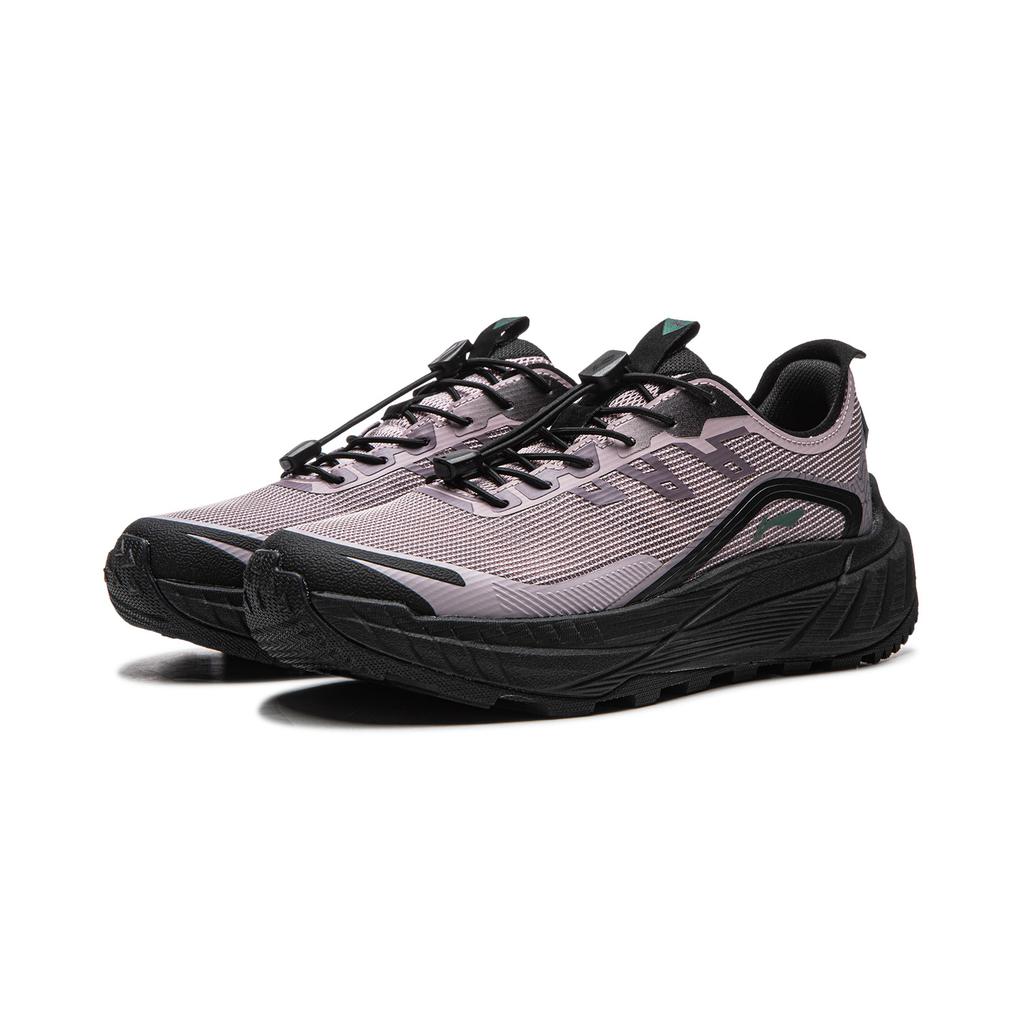 Li Ning Chuo Ye V2 Cushioning Slip Resistant Abrasion Resistant Rebound Low Top Trail Running Shoes Women's ARSW124-1