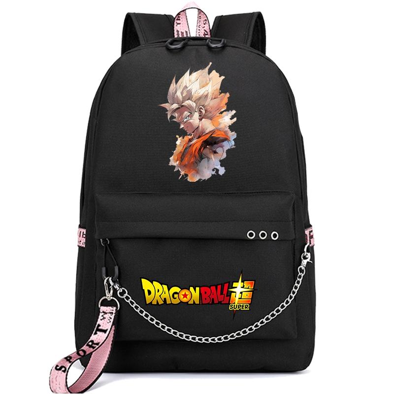 Anime Dragon Ball Printed Boy Girl Schoolbag Back To School Waterproof Bag Student Bookbag for Boy Girl Women Travel Leisure Bag Rucksack Mochila