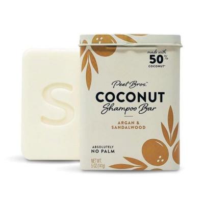 Lemon & Thyme Coconut Shampoo Bar - Moisturizing Vegan Palm Oil Free No Artificial Fragrances Earth Friendly - 5 Oz.