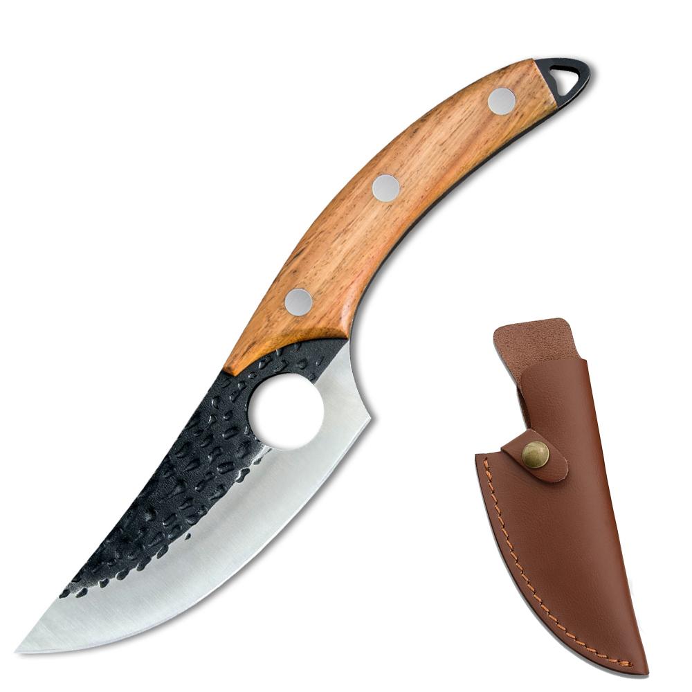 

Нож для кухни из нержавеющей стали 5,5-дюймовый нож для обвалки с ножнами портативный чехол для переноски