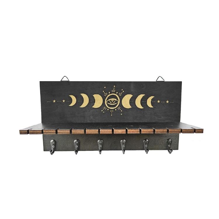 Хрустальная подставка Практичный подсвечник Деревянная полка для выставок Масла 1400₽