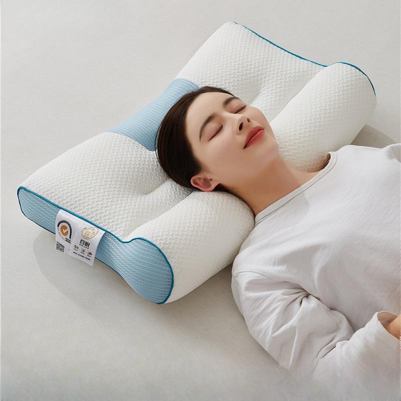 

Летняя новая ортопедическая антитракционная подушка Core Pillow Home Support Spine To Help Sleep Massage Pillow Whole Head Male 48*74cm