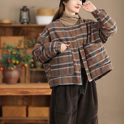 Coat for Women Thickened Autumn Winter Windbreaker Oversize Waterproof Casual Jacket