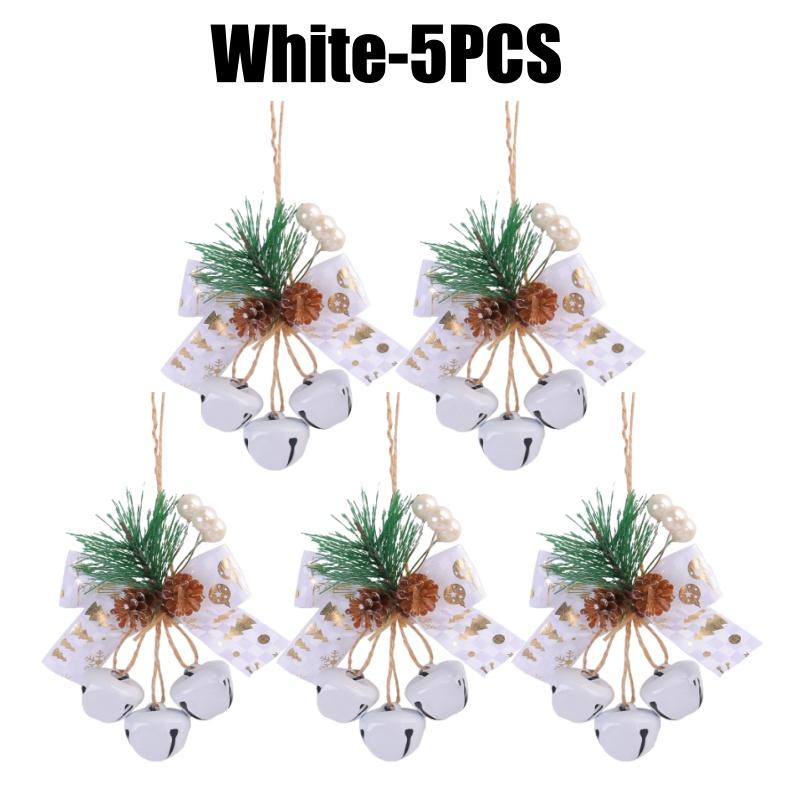 Christmas Bell Ornaments for Christmas Tree Jingle Bell Christmas Tree Hanging Decorations Cute Party Home Craft Bells Gifts
