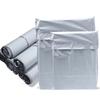 100Pcs White Courier Bag Express Storage Envelope 15x25cm-35x45cm Opaque Self Adhesive Seal Courier Bag For Shipping Delivery