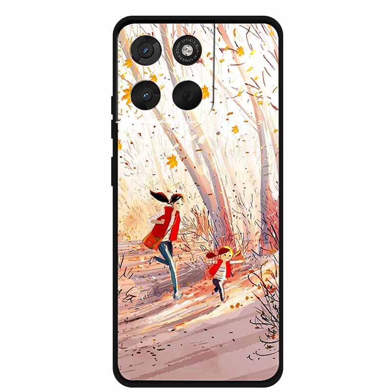 For Motorola Moto G57 Power Case Cute Cat TPU Phone Cover Soft Silicone Case For Moto G57Power Cases Shockproof Coque G 57 Power