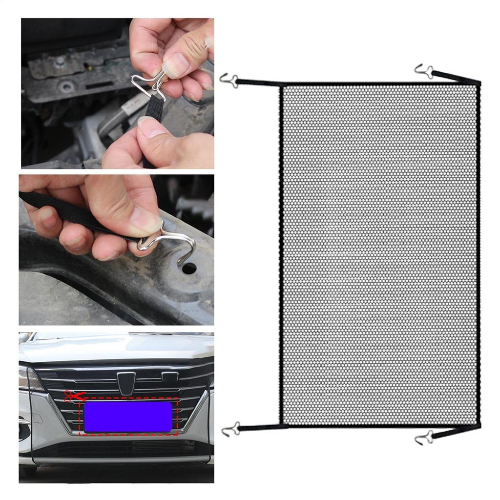 Car Grill Mesh Multifunctional Grille Mesh Spoiler Bumper Vent Car Pickup Truck Grill Insert Durable Protective Car Accessories