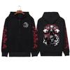 Anime Black Clover Asta Cool Print Graphic Zipper Hoodies Vintage Oversized Sweatshirt Long Sleeves Men Women Clothing