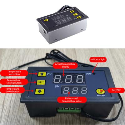 W3230 Mini Digital Temperature Controller 5V 5V 12V 24V 220V Thermostat Regulator Heating Cooling Control Thermoregulator
