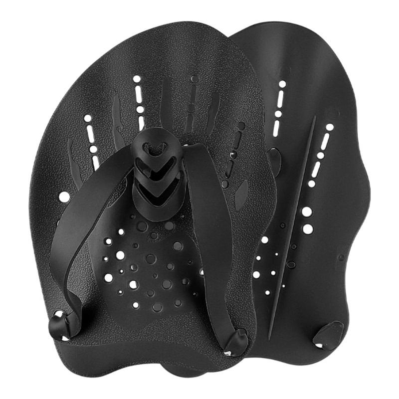 

Ergonomic Swimming Fins High Performances Swimming Hand Fins with Ergonomic Grip for Training Efficiency S чёрный