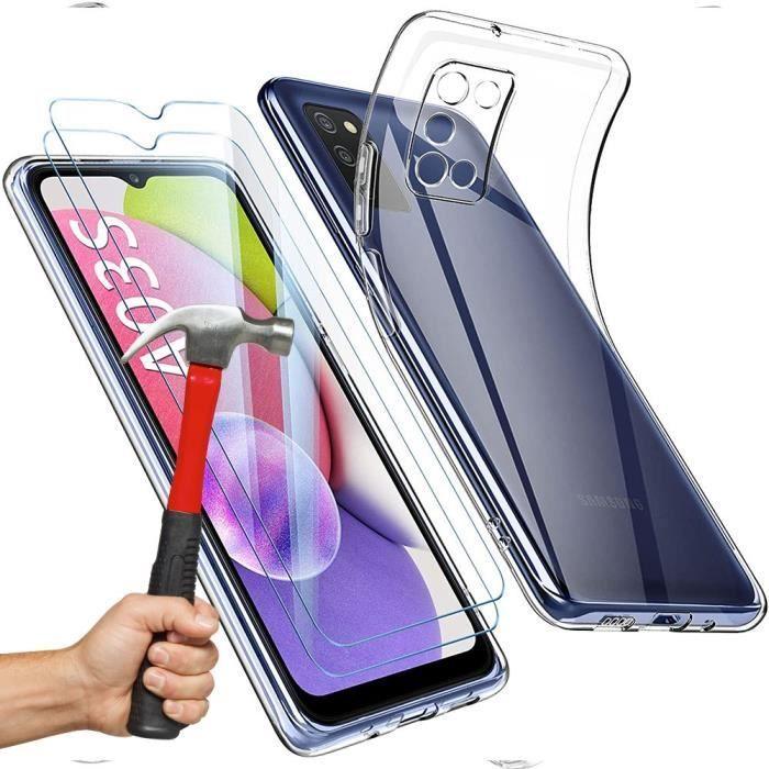 Coque de Protection - PROSHOP - Samsung A03S - Souple - Transparent - Anti-choc