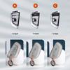 Car Accessories Key Case Cover Keychain For BMW 1/3/5/7 Series X1/X2/X3/X5/X6 Alcan Tara Suede Remote Fob Keybag Keyrings