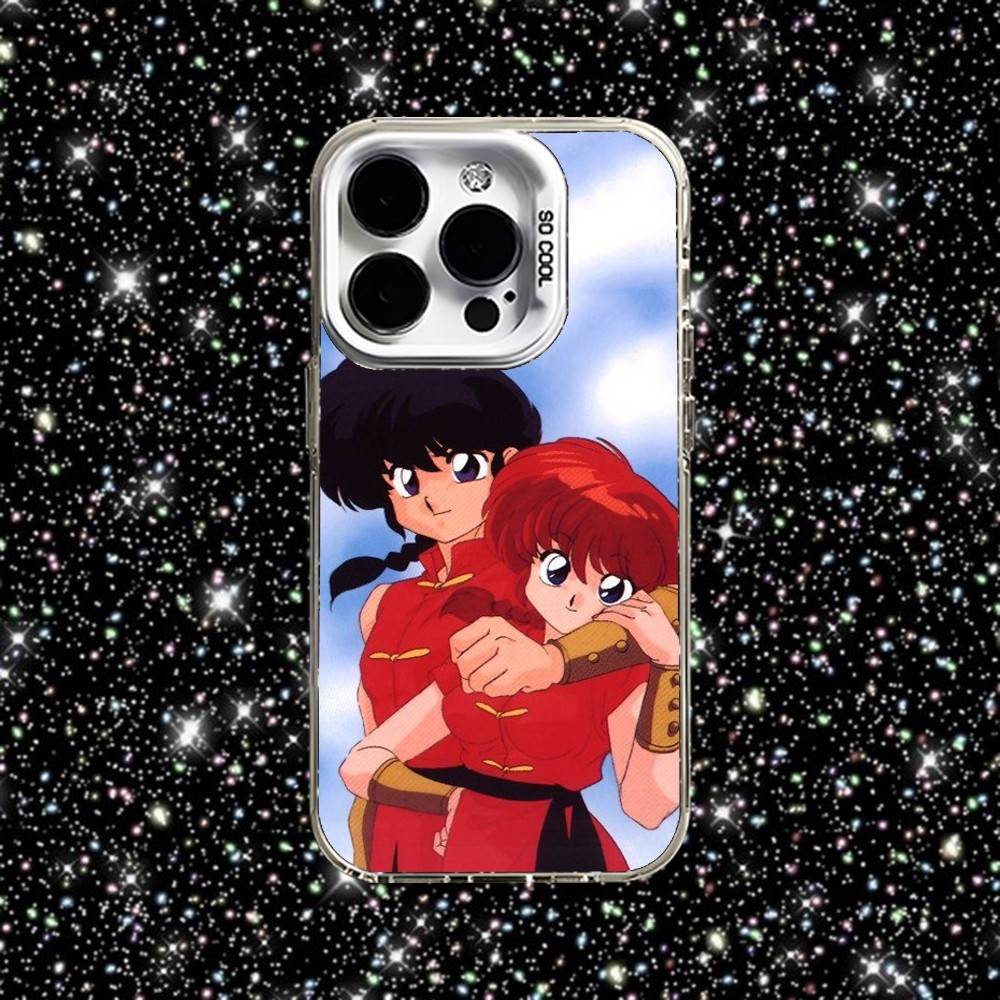 Manga Ranma 12 Phone Case For iPhone 16,15,14,13,12,11,Pro,XS,Max,Plus,Mini,SE White Candy Matte Shockproof Cover