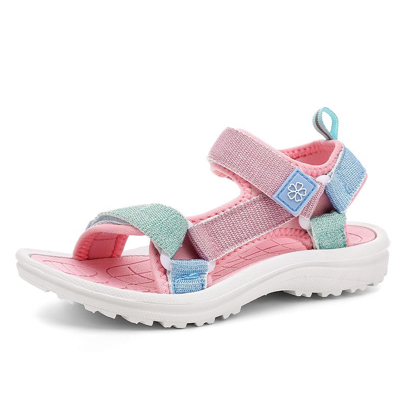 

Children Sandals Girls Shoes Summer Outdoor Walking Sneaker Breathable New Design Casual Girls Sports Sandals 30