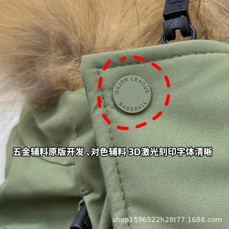Unisex Mid-Length Parka With Faux Fur Collar 80-85% Duck Down Fill Warm Waterproof Winter Coat Outdoor City Wear