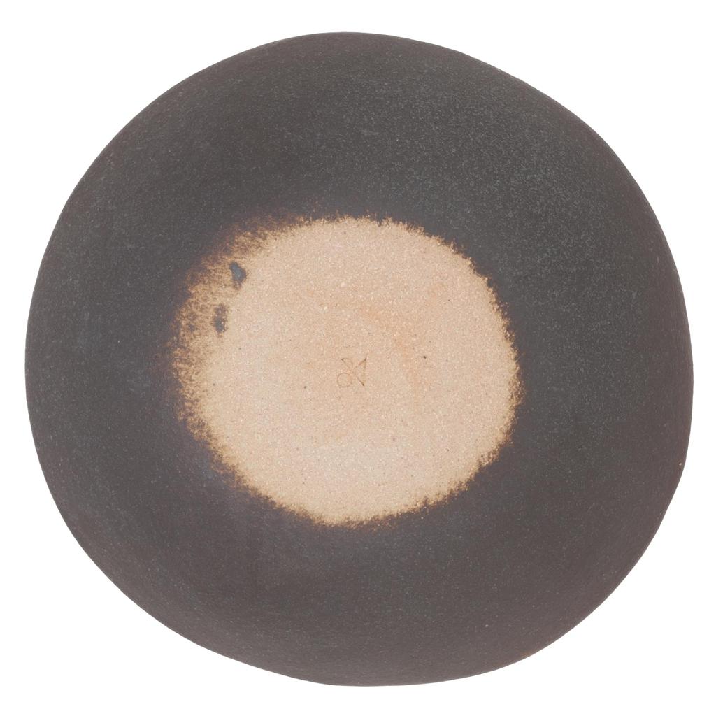 Marui Seito Shigaraki Ware Hechimon Bowl/Plate, Diameter: Approx. 16cm, Mosaic, Brown, MR-3-4189