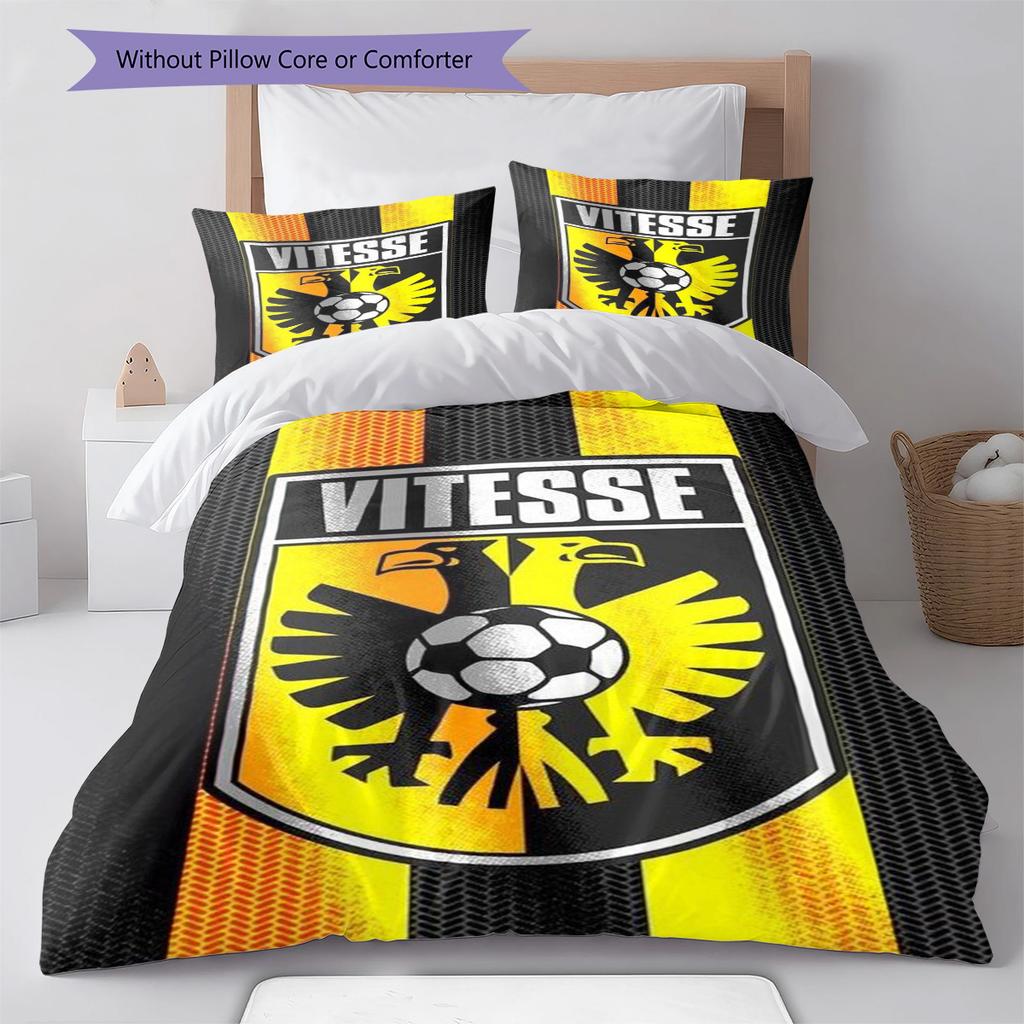S.B.V. Juego de Ropa de Cama con Estampado Vitesse Funda Nórdica Funda de Almohada Decoración del Hogar Regalo (1 * funda nórdica + 2 * fundas de almohada, sin núcleo)